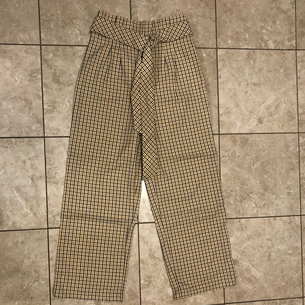 Gingham Trousers